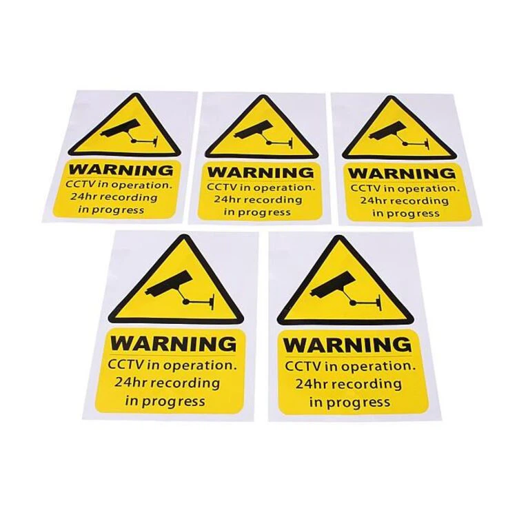 CCTV in operation warning sign 7 CCTV in operation warning sign 7