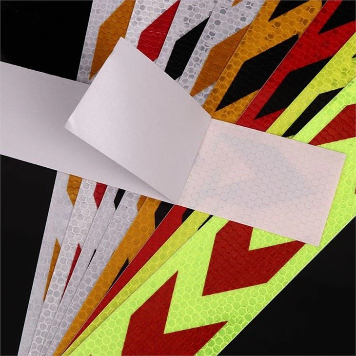 Reflective Sticker With Arrows For Vehicle