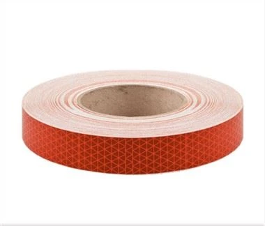 1 Inci Pita Reflektif Merah