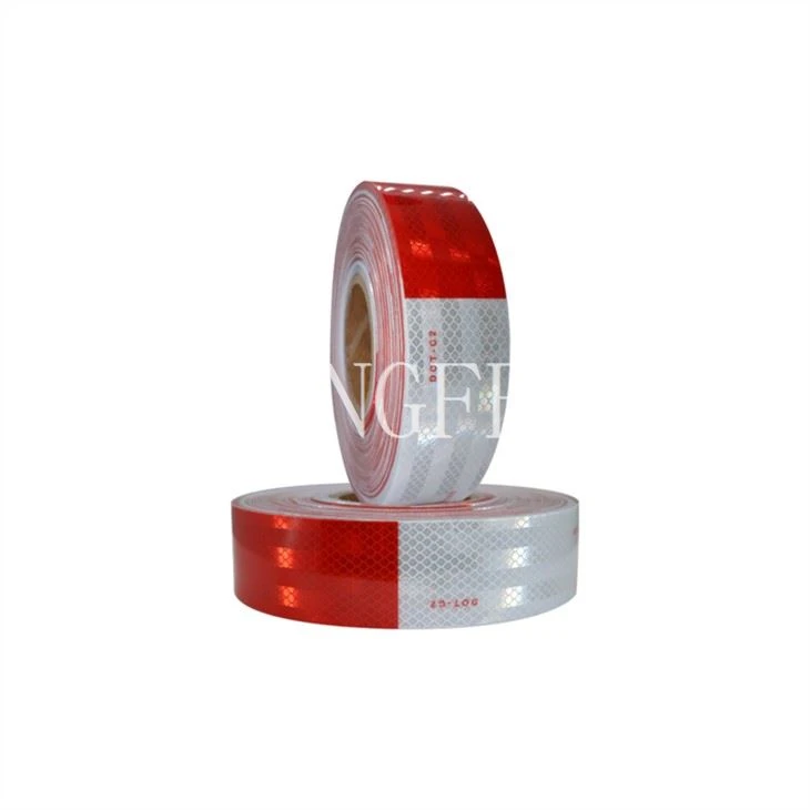 White And Red Reflective Tape