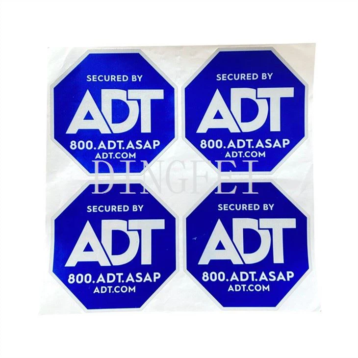 ADT Sign And Sticker