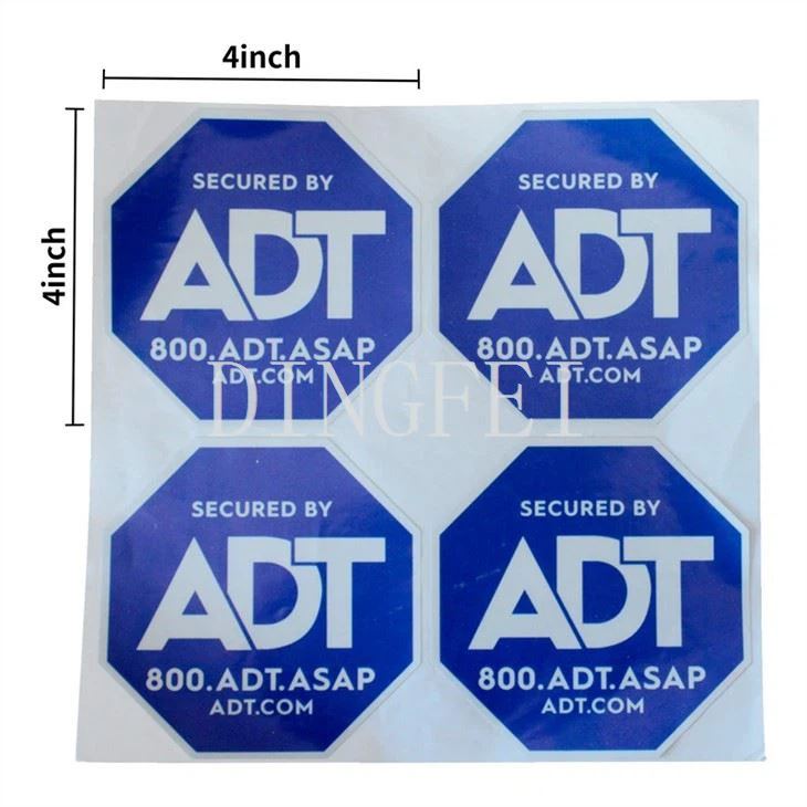 ADT Sign And Sticker
