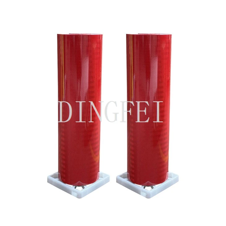 Dingfei Red Retro Reflective Sheeting For Road Sign