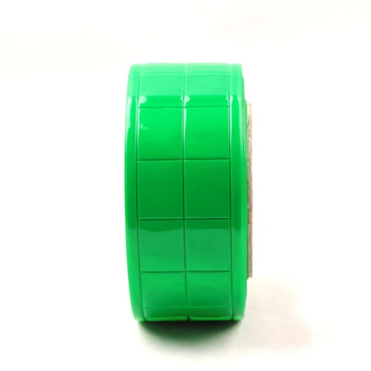 Green Checkered PVC Reflective Tape For Clothing