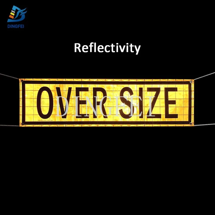 Reflective Oversize Load Sign