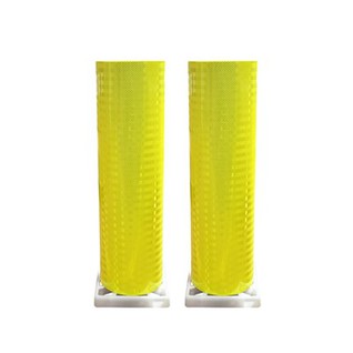 Terpal Reflektif Kuning Fluoresen Untuk Rambu Jalan